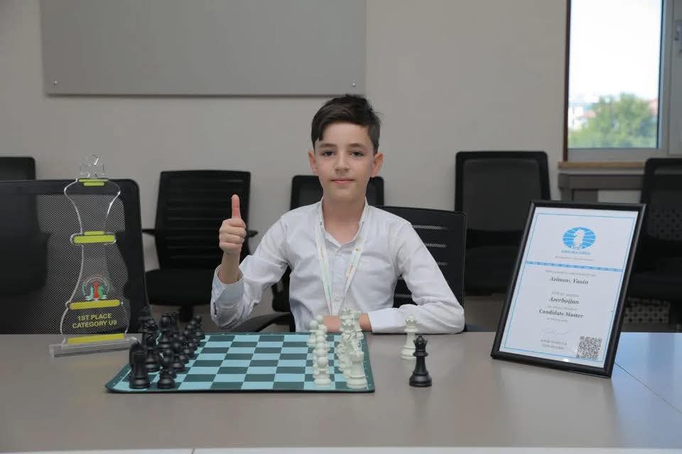 11 yaşında olsa da, şahmat dünyasını fəth edir -  Məktəbli şahmatçının uğuru  