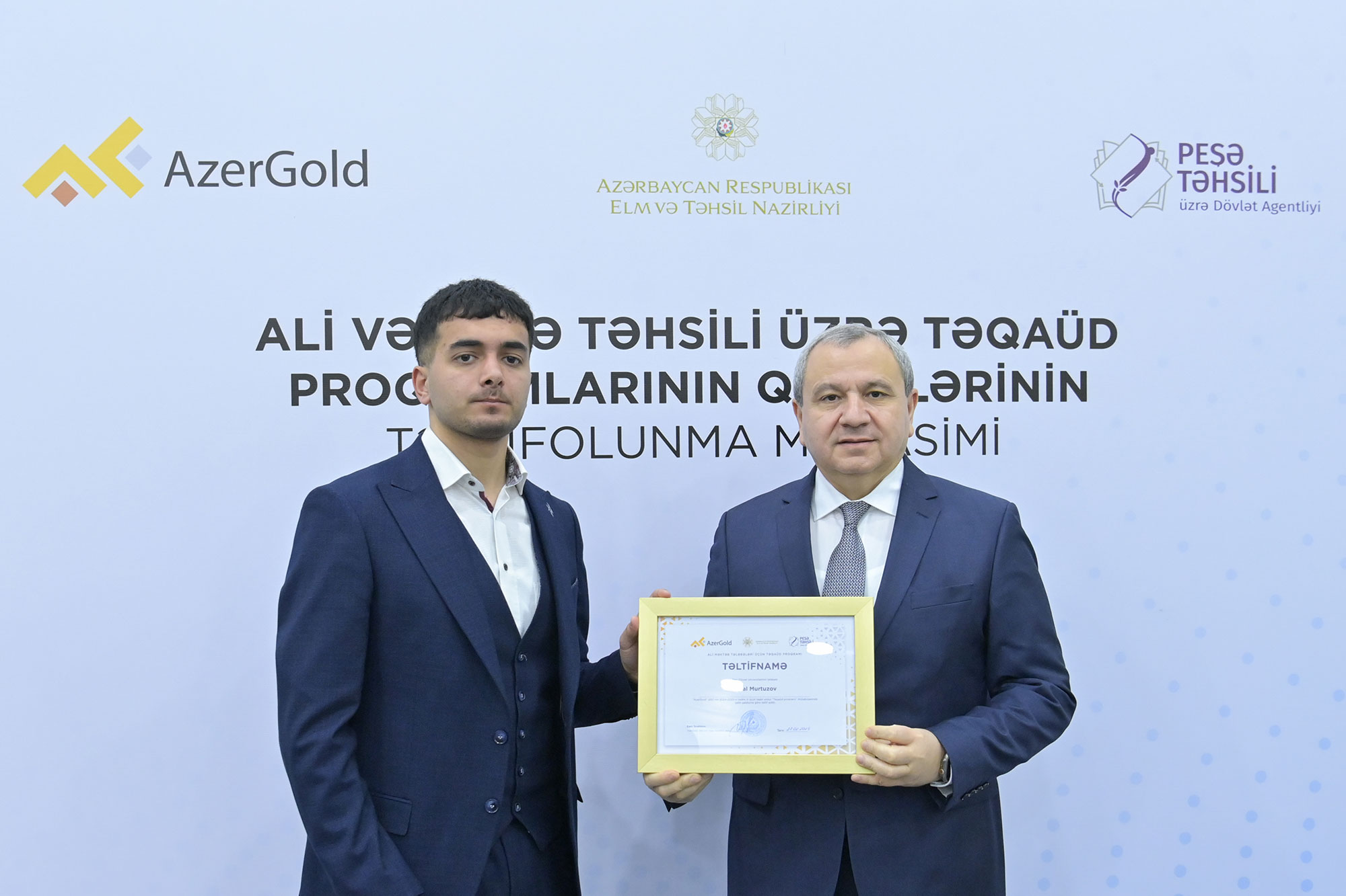 4-cü Təqaüd proqramı qaliblərinin mükafatlandırılması və “Mədən Topoqrafiyası” dərsliyinin təqdimatı keçirilib