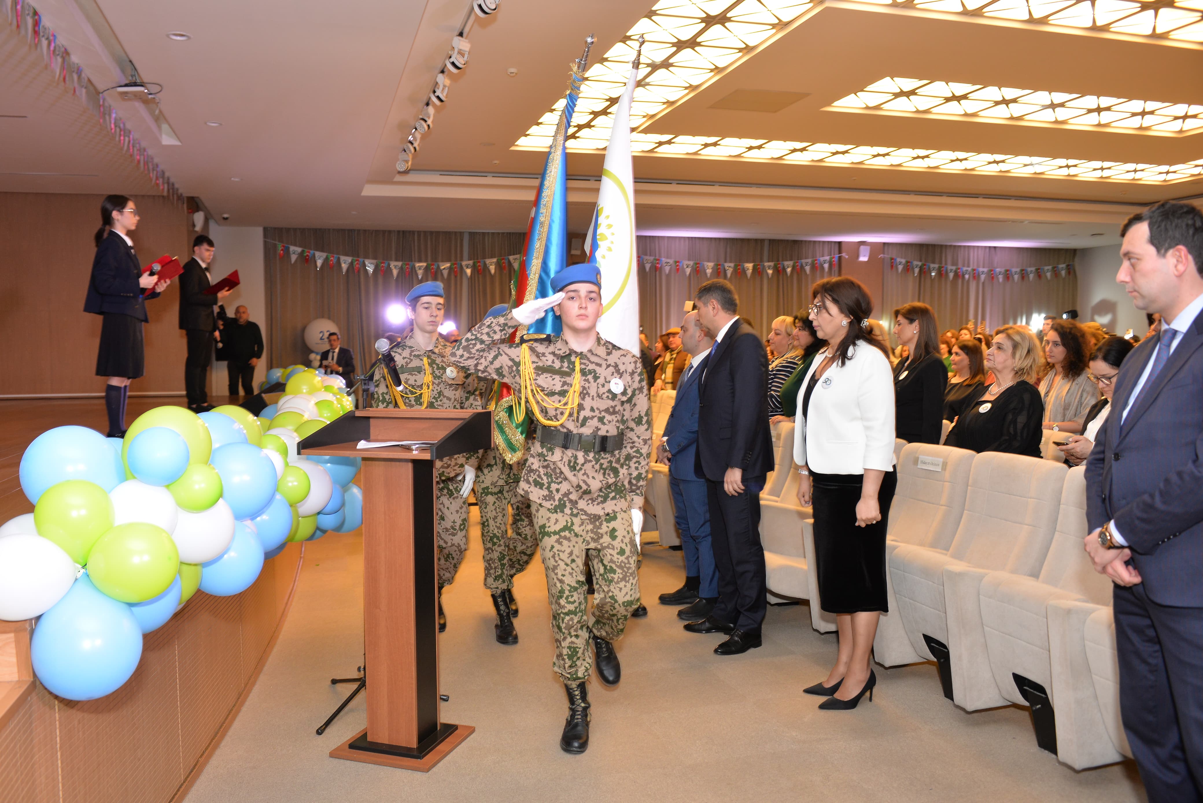 90 illik təhsil yolu keçmiş məktəb yubileyini qeyd edib - FOTOLAR