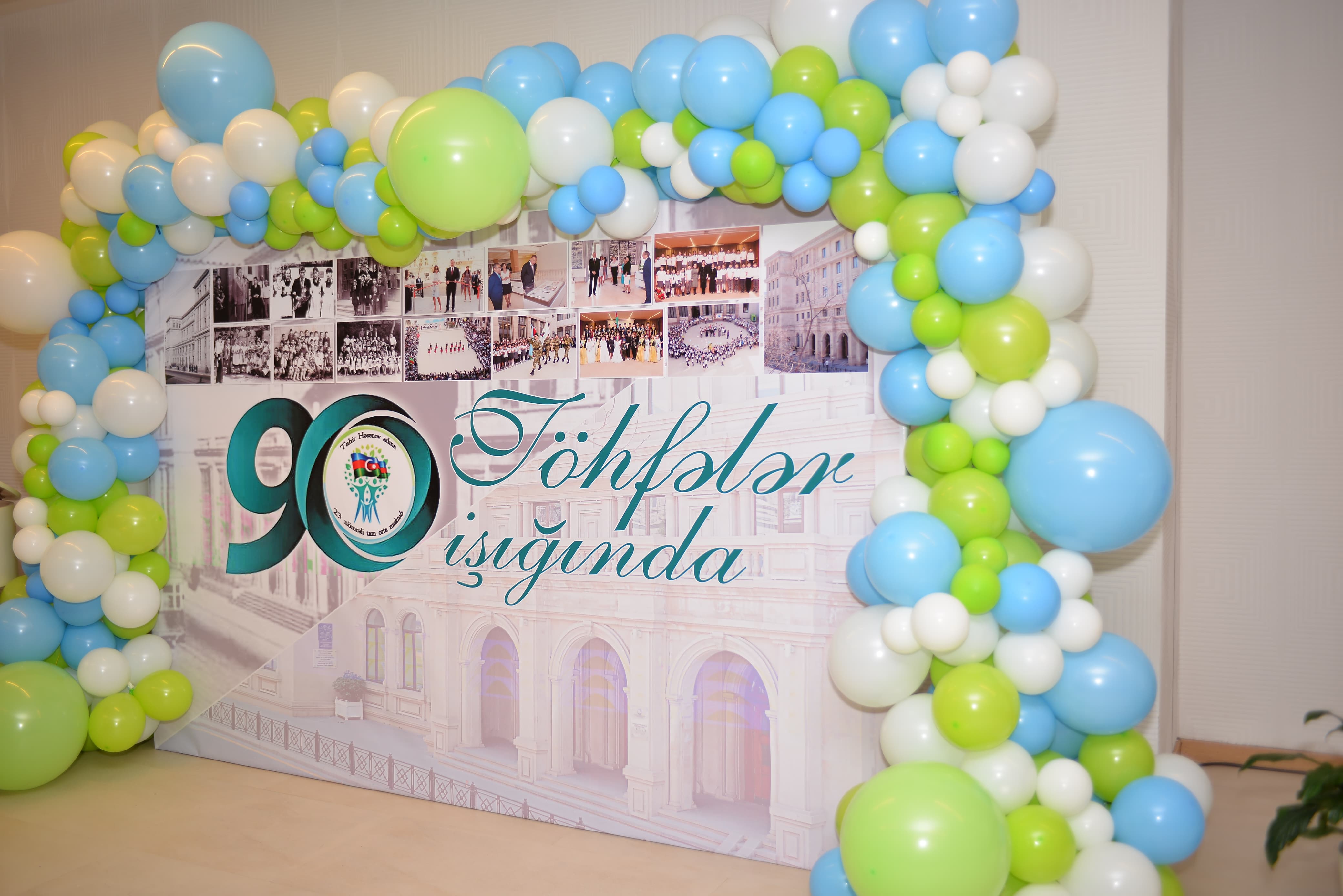 90 illik təhsil yolu keçmiş məktəb yubileyini qeyd edib - FOTOLAR