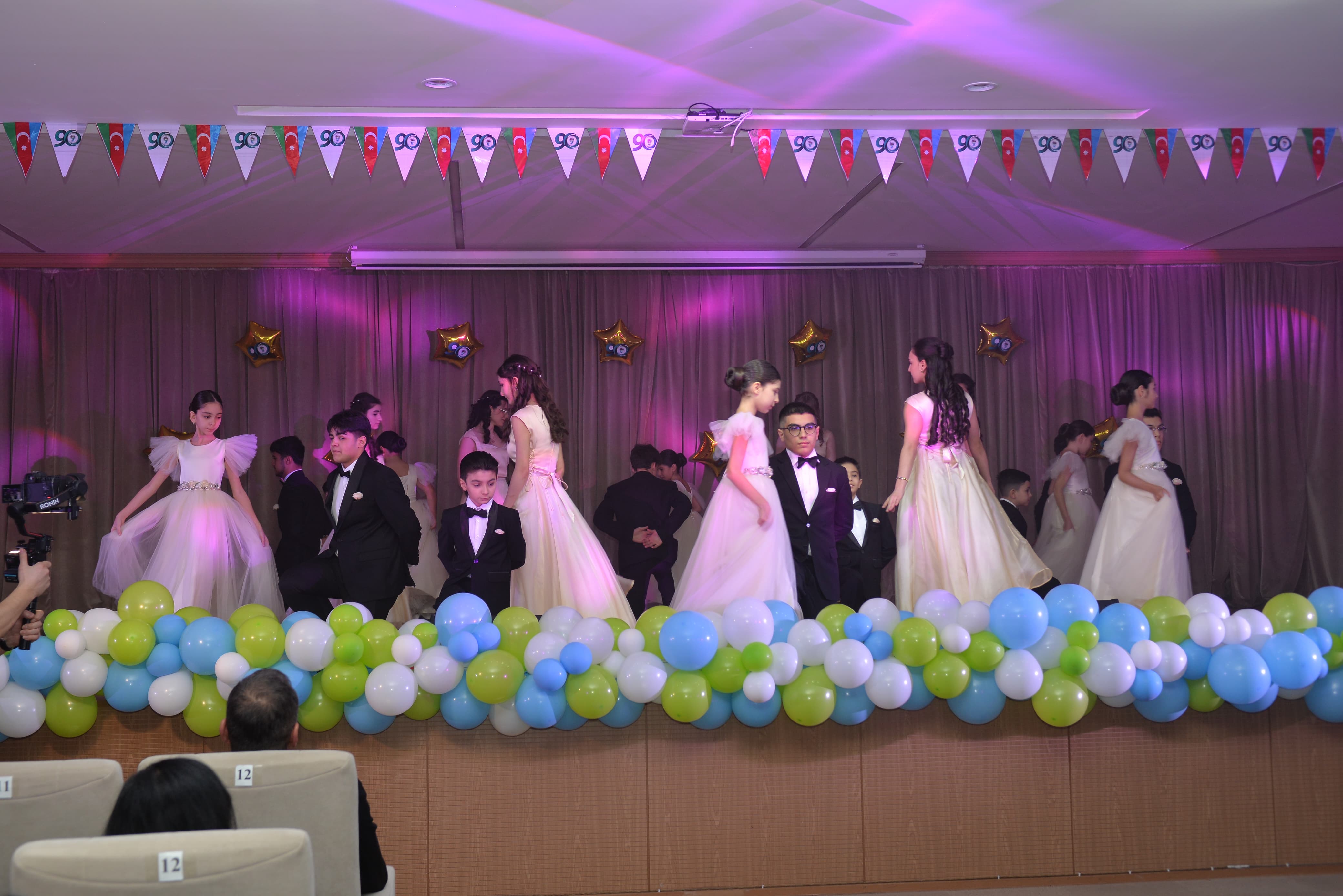 90 illik təhsil yolu keçmiş məktəb yubileyini qeyd edib - FOTOLAR