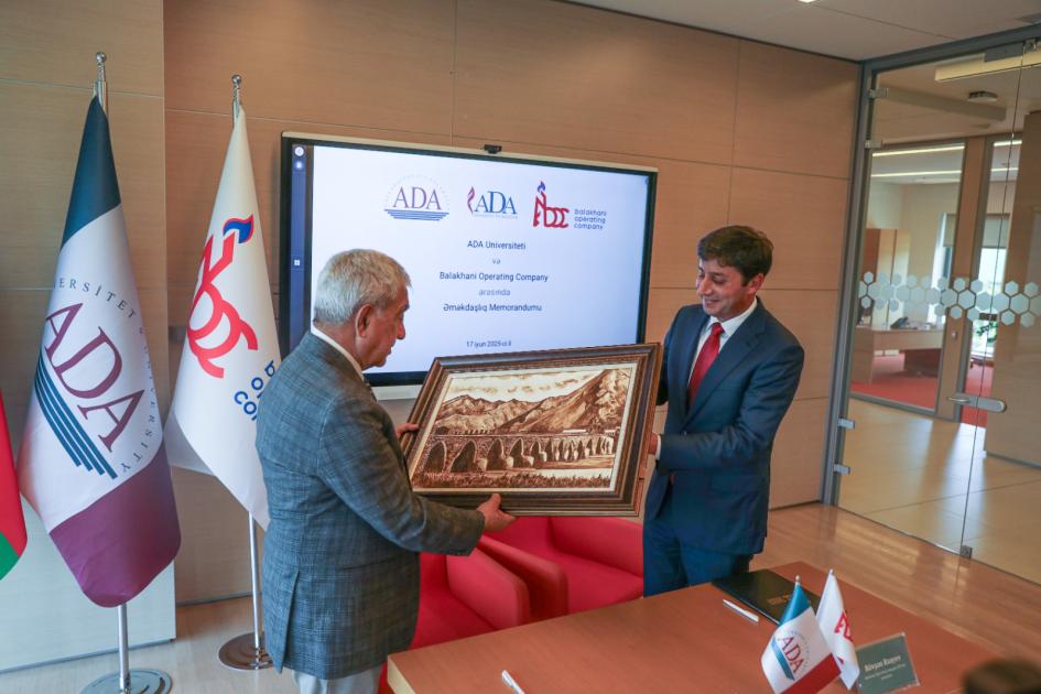 ADA ilə BOC arasında Anlaşma Memorandumu imzalanıb