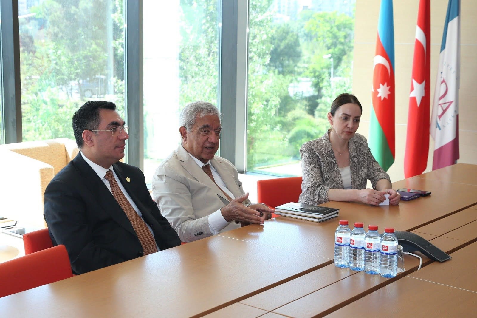 ADA, Koç Universiteti və BANM rektorları arasında əməkdaşlıq görüşü keçirilib