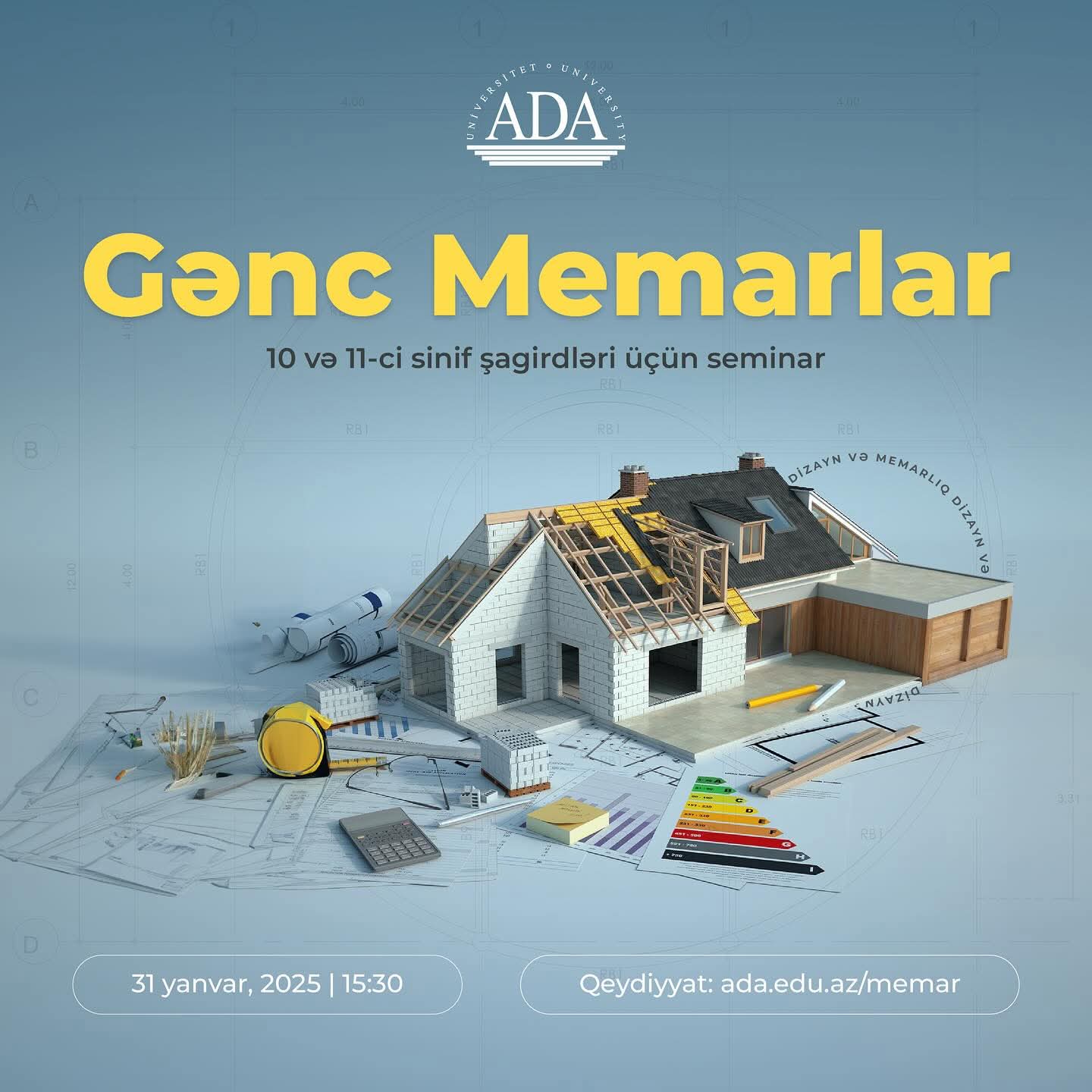 ADA Universiteti 10 və 11-ci sinif şagirdləri üçün seminar keçirəcək