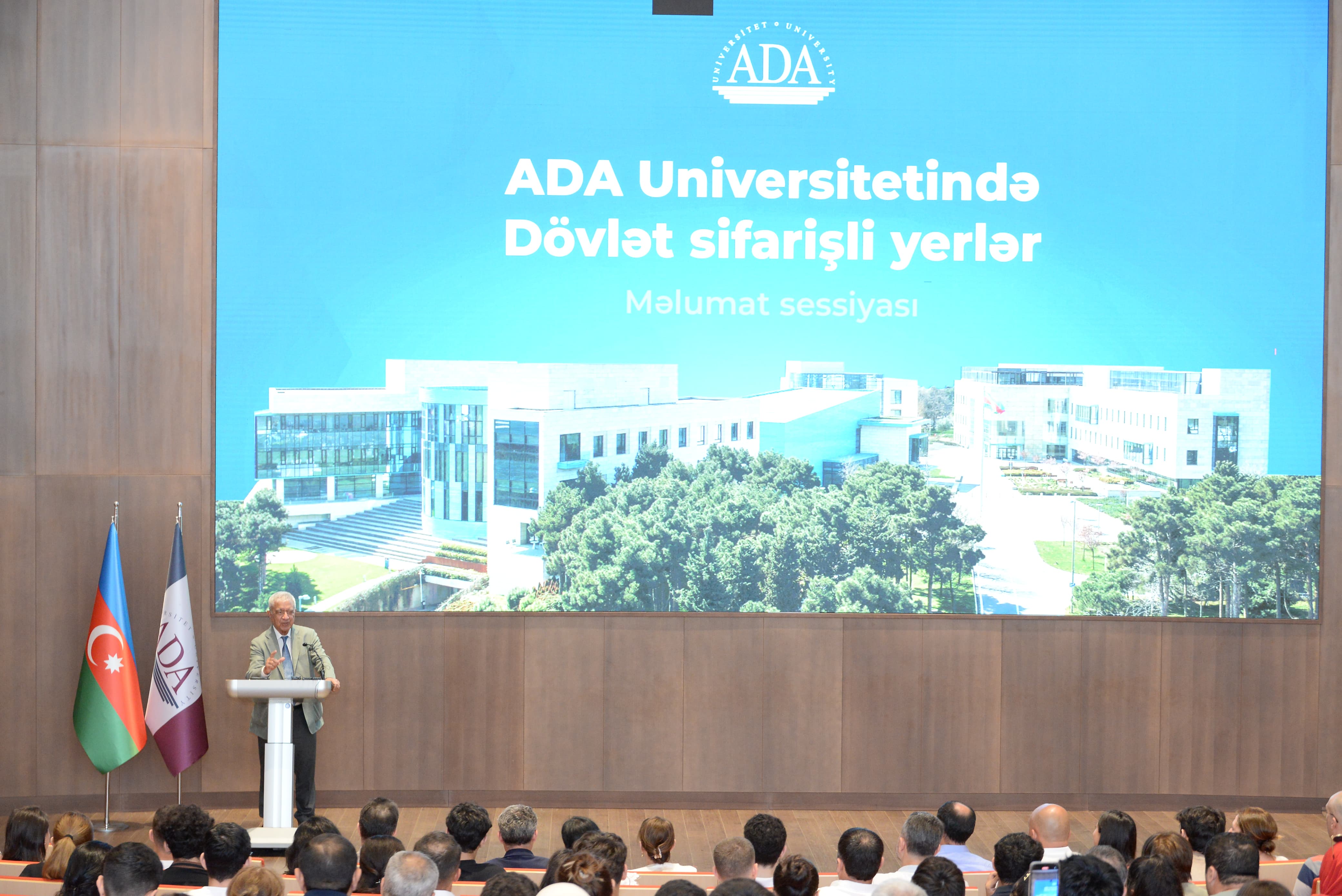 ADA Universitetində dövlət sifarişli yerlərə qəbulla bağlı infosessiya keçirilib 