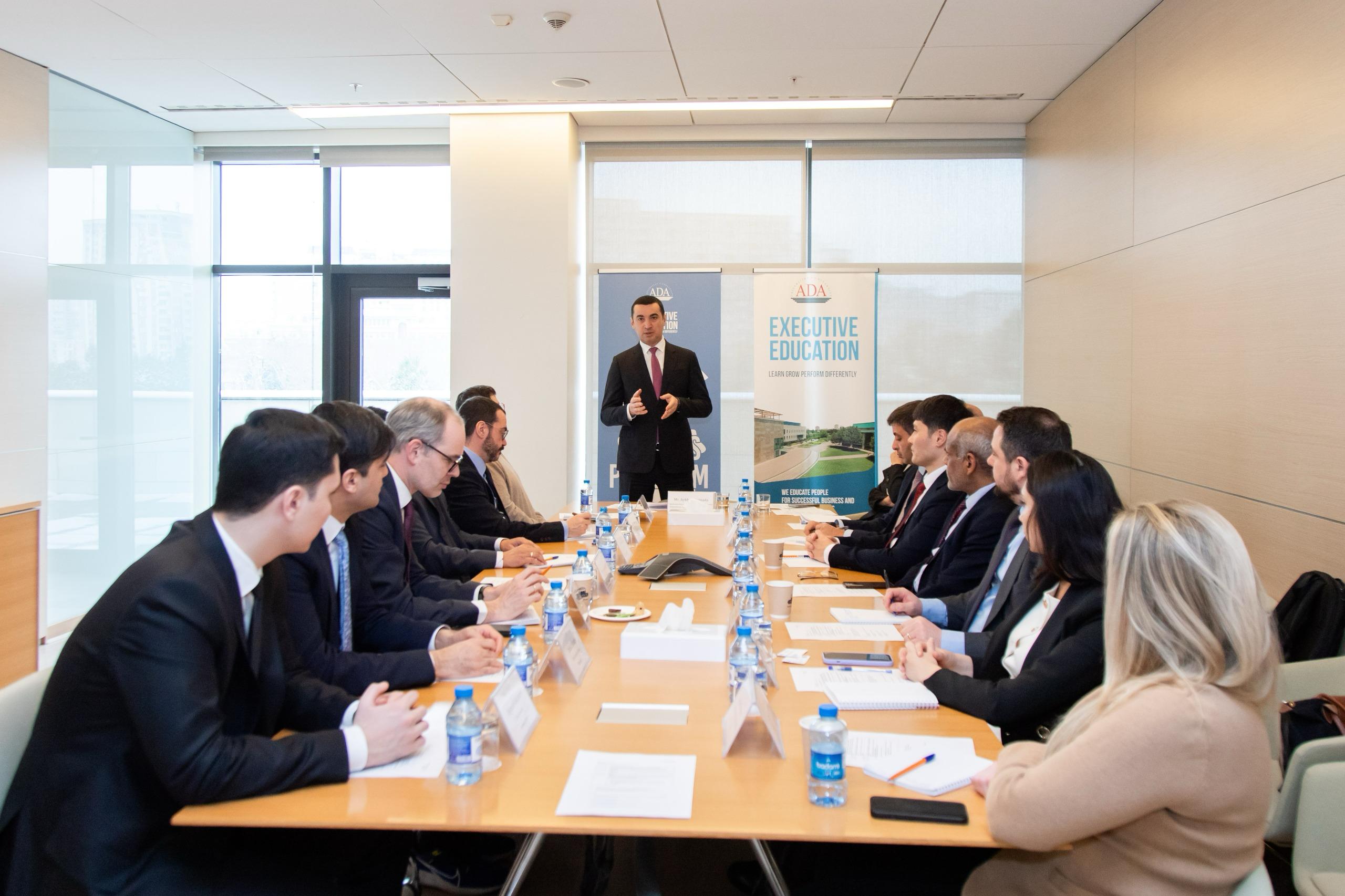 ADA Universitetinin “Xəzər hövzəsi araşdırmaları” proqramı başa çatıb