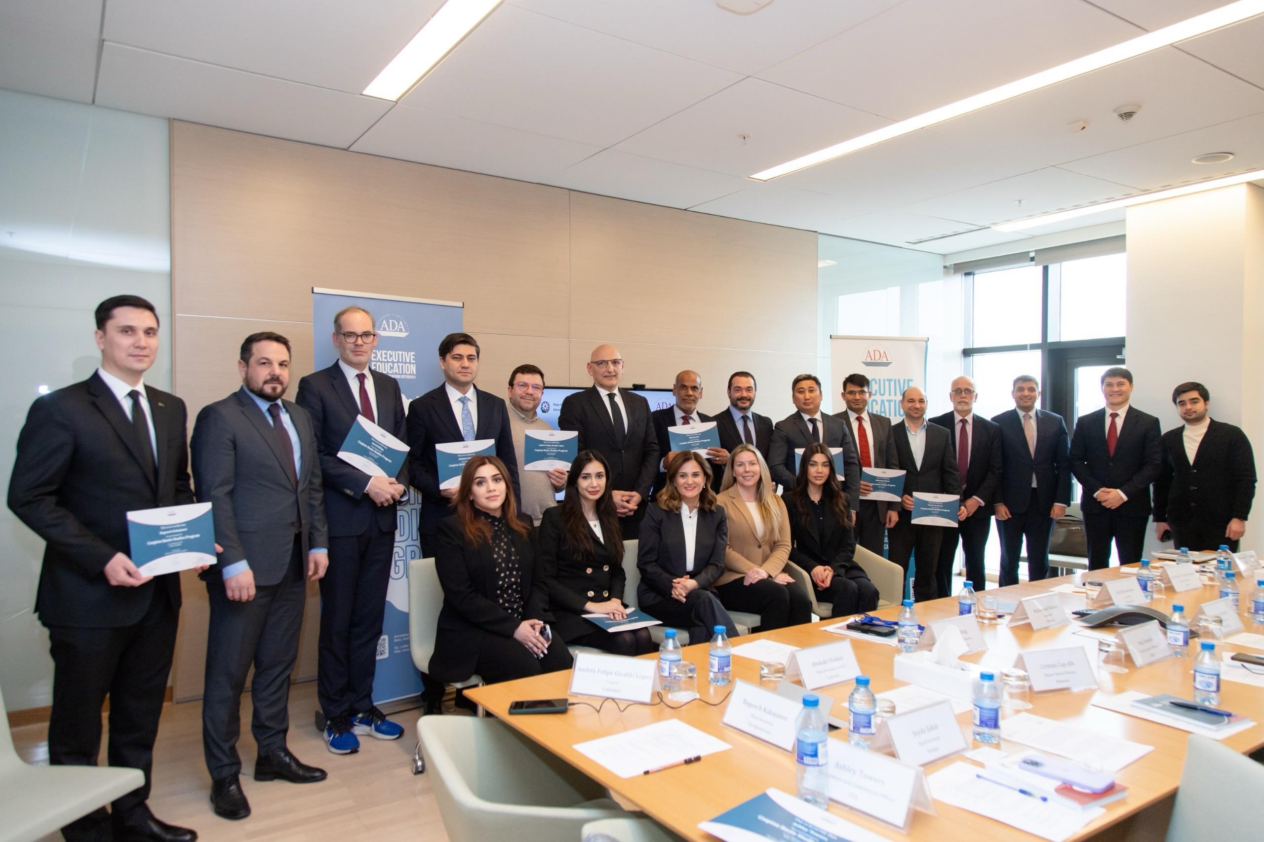 ADA Universitetinin “Xəzər hövzəsi araşdırmaları” proqramı başa çatıb