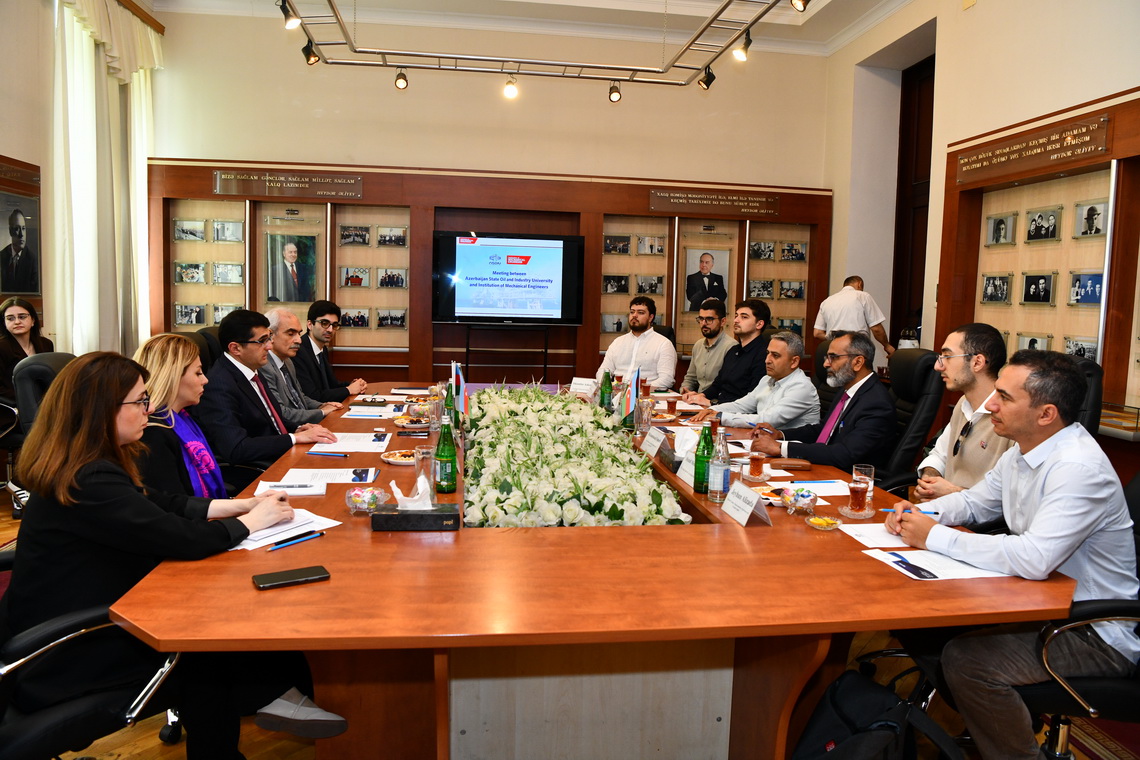 ADNSU bp şirkəti və Britaniya institutu ilə əməkdaşlıq edəcək 