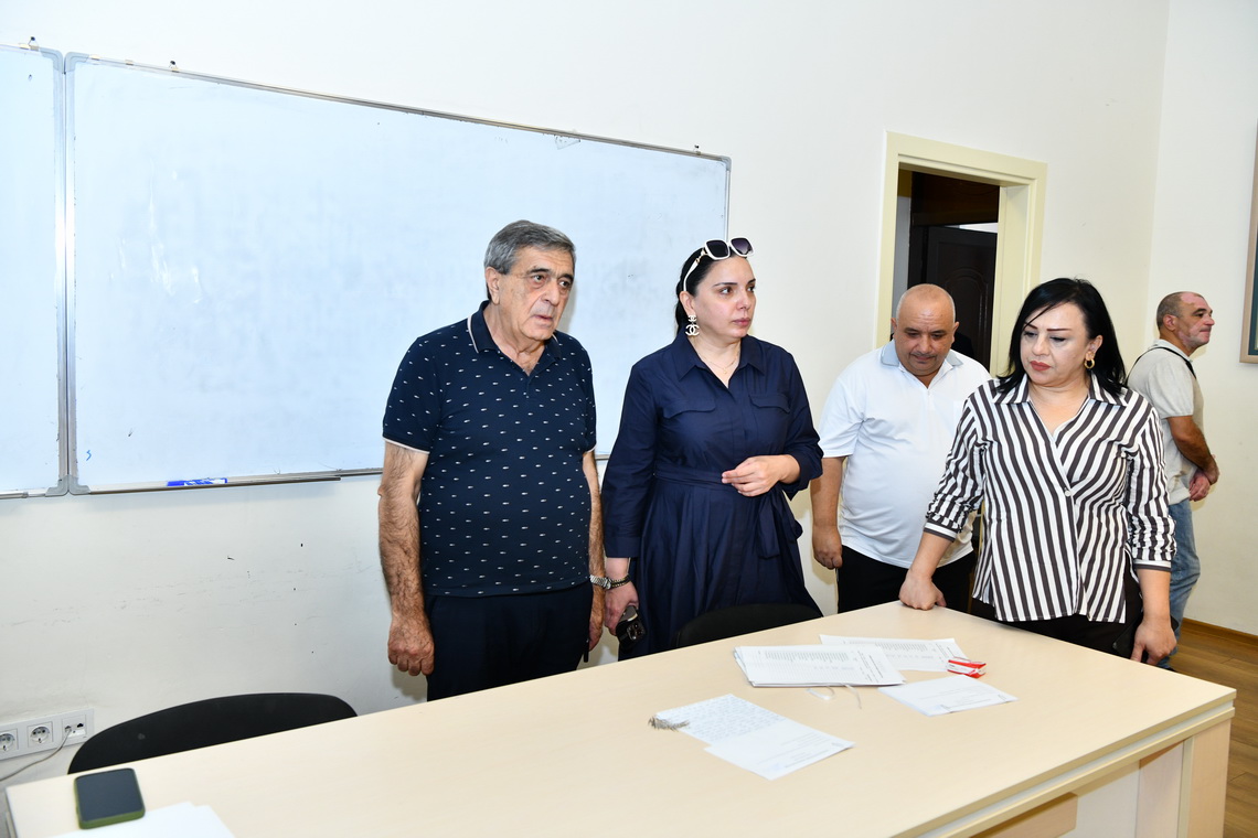 ADNSU-da doktoranturaya qəbul imtahanı keçirilib