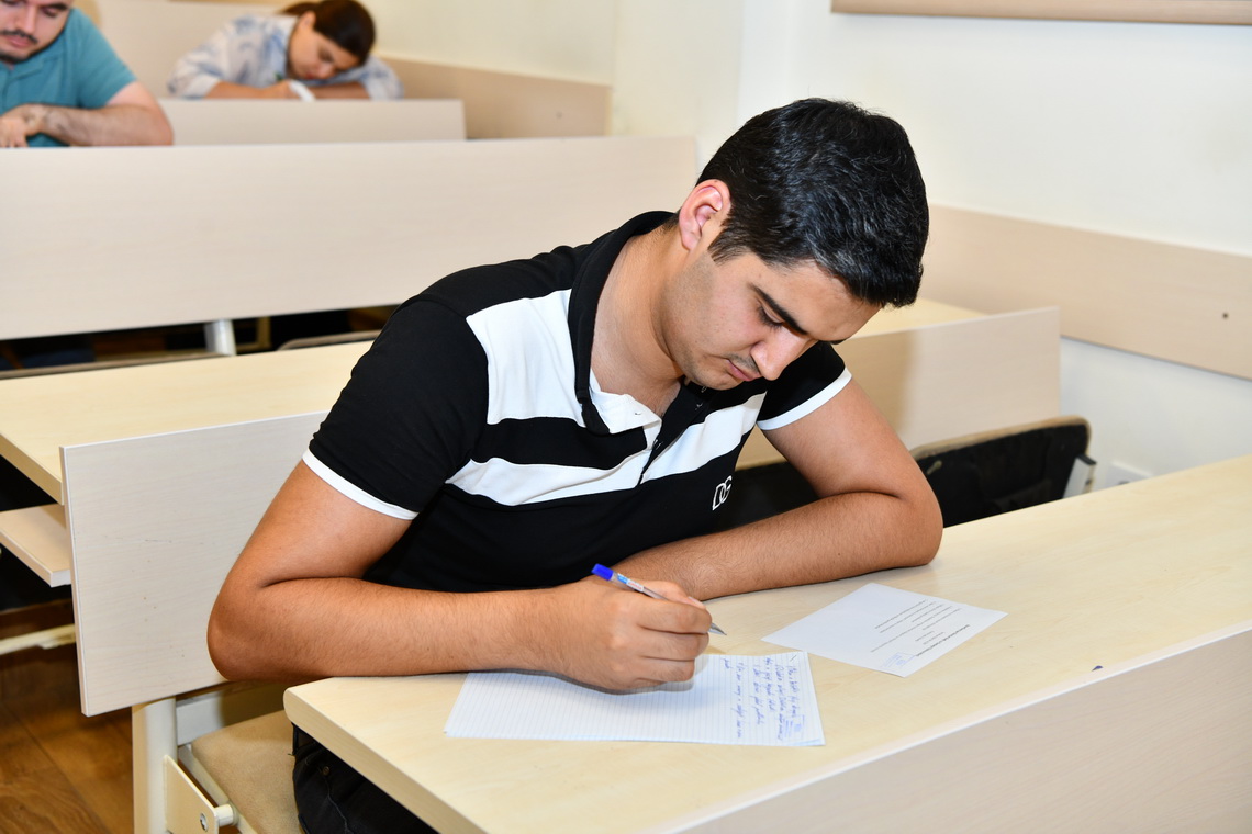 ADNSU-da doktoranturaya qəbul imtahanı keçirilib