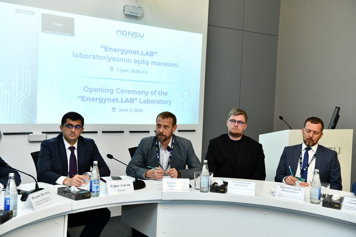 ADNSU-da “Energynet.LAB” laboratoriyasının açılışı olub