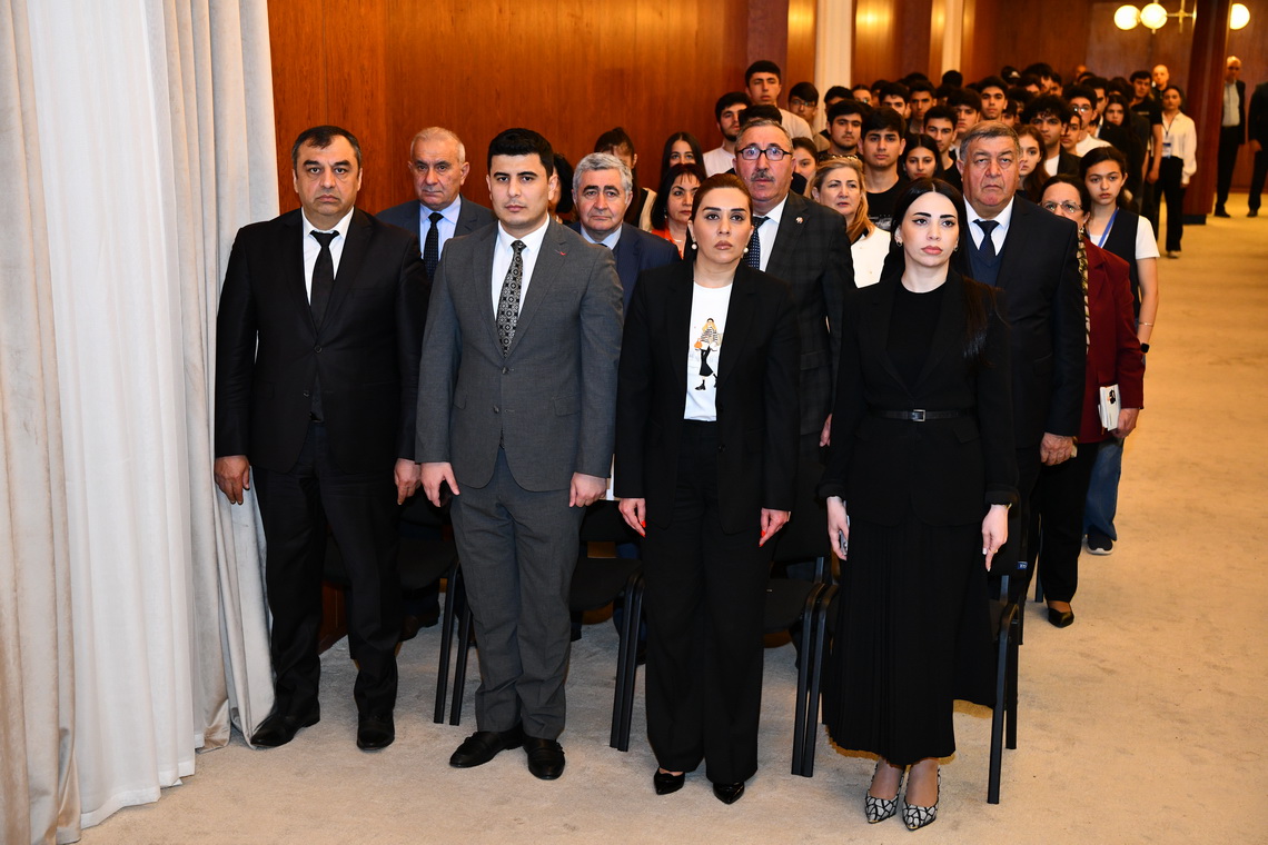 ADNSU-da “Heydər Əliyev və Azərbaycanın Suverenlik Yolu” mövzusunda tədbir keçirilib