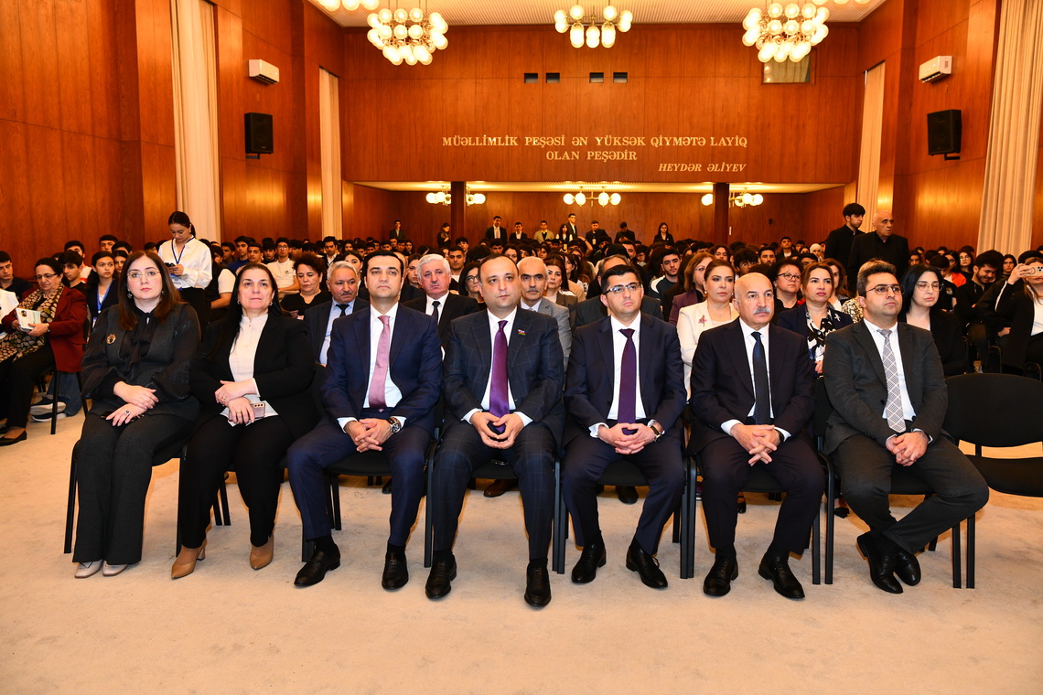 ADNSU-da “Heydər Əliyev və Azərbaycanın Suverenlik Yolu” mövzusunda tədbir keçirilib