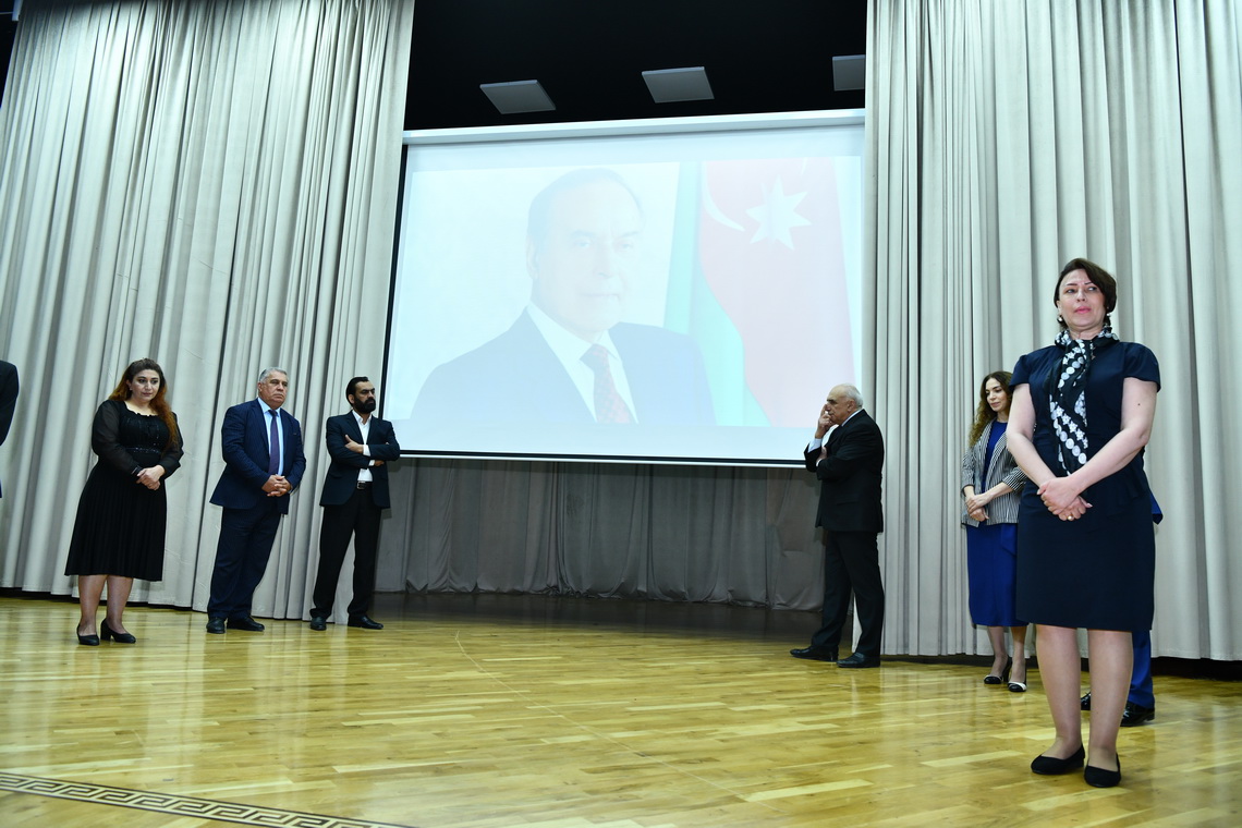ADNSU-da “Heydər Əliyev və Azərbaycanın Suverenlik Yolu” mövzusunda tədbir keçirilib