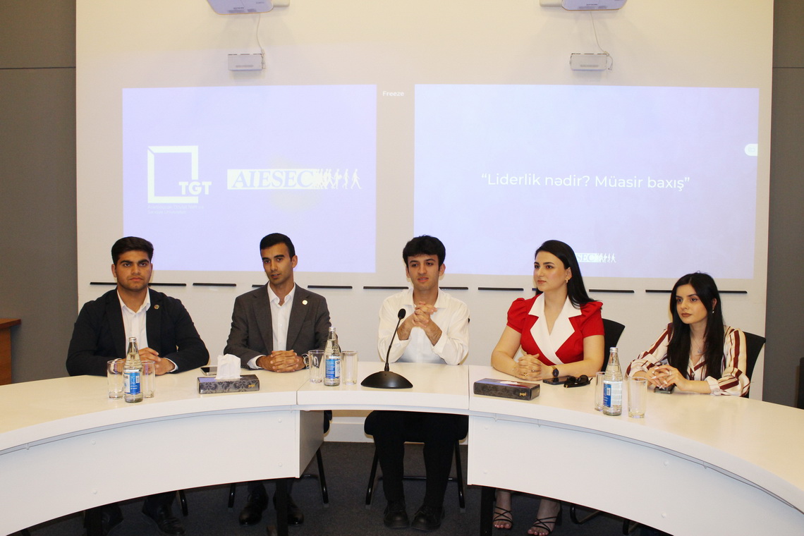 ADNSU-da “Liderlik nədir? - müasir baxış” mövzusunda təlim keçirilib