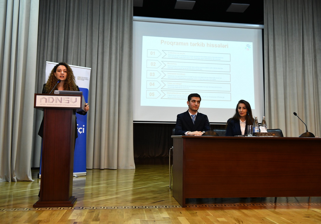ADNSU-da “Maarifçi” Tələbə-Məzun Təcrübə Proqramının təqdimatı keçirilib