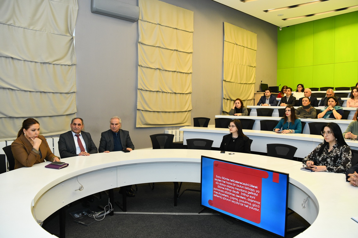 ADNSU-da maarifləndirici seminar keçirilib