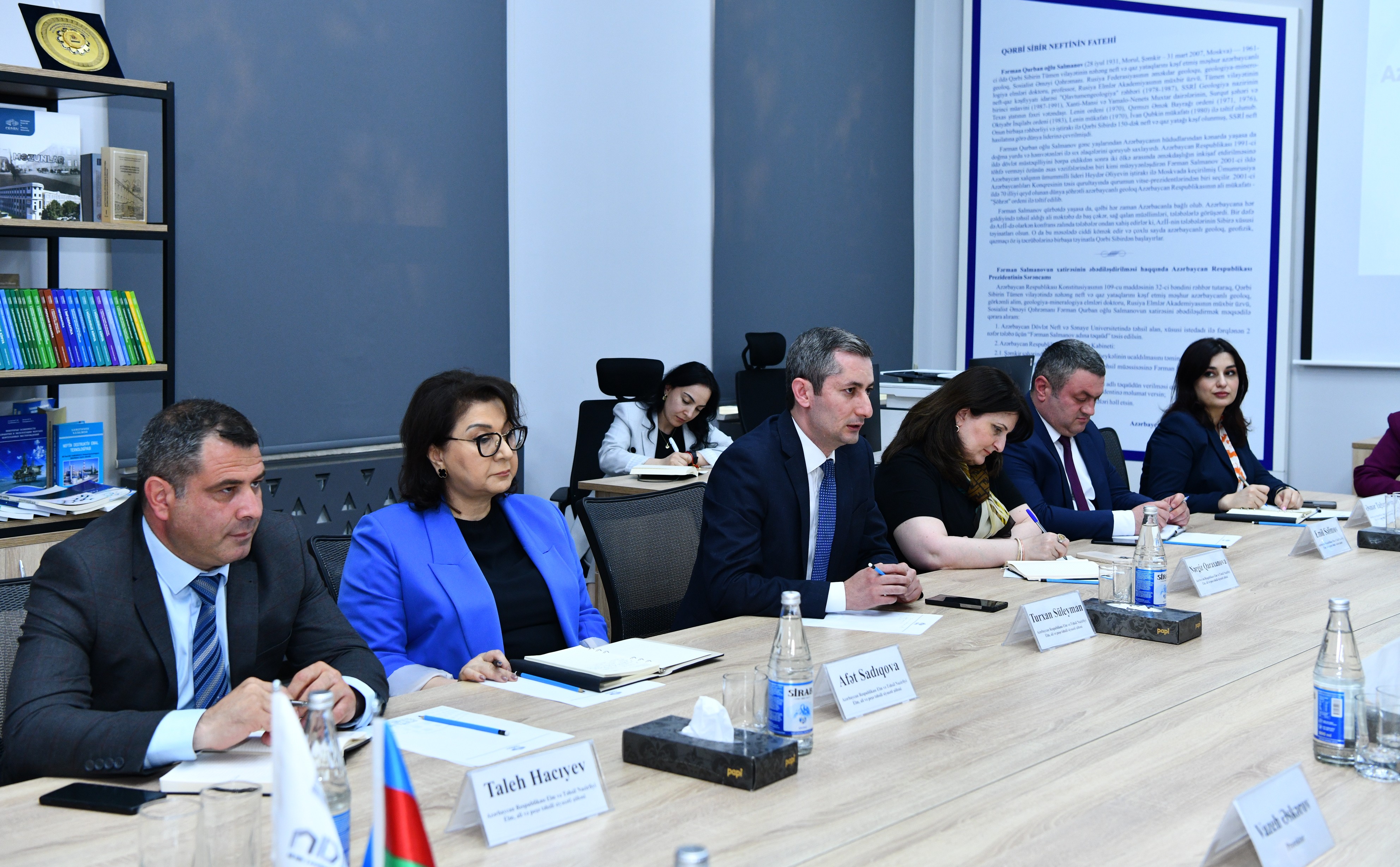 ADNSU-da təhsil siyasətinin əsas istiqamətləri üzrə görüş keçirilib