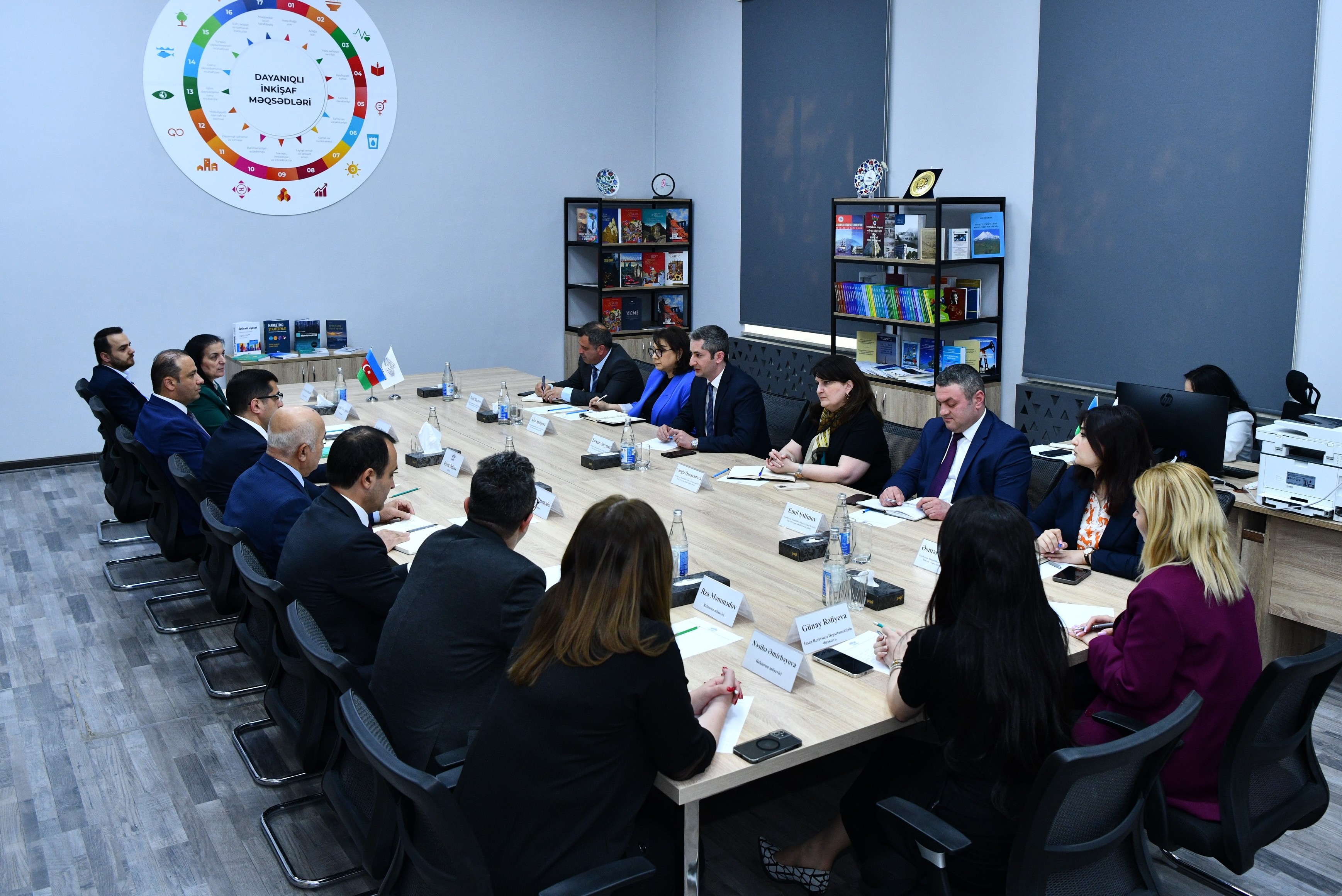 ADNSU-da təhsil siyasətinin əsas istiqamətləri üzrə görüş keçirilib