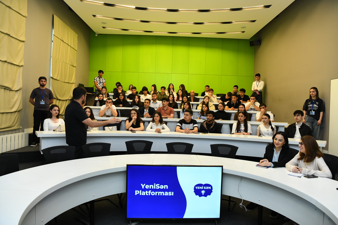 ADNSU-da tələbələr üçün təlim keçirilib