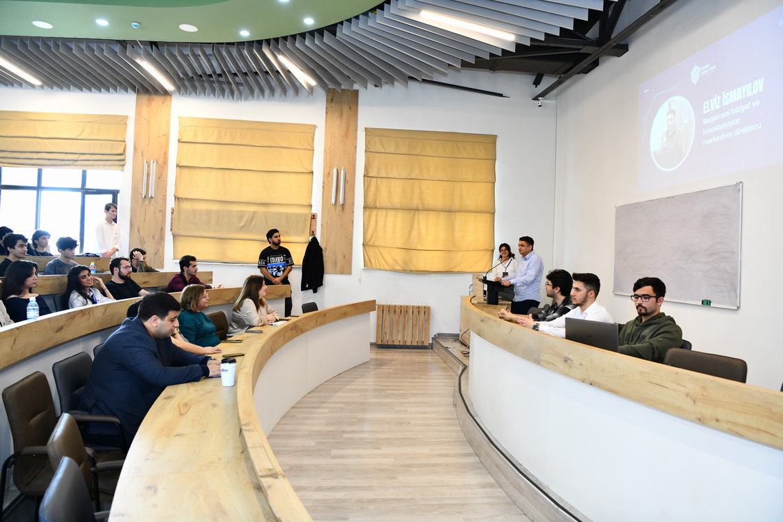 ADNSU-da tələbələrin təşəbbüsü ilə “Cyber Club” açılıb