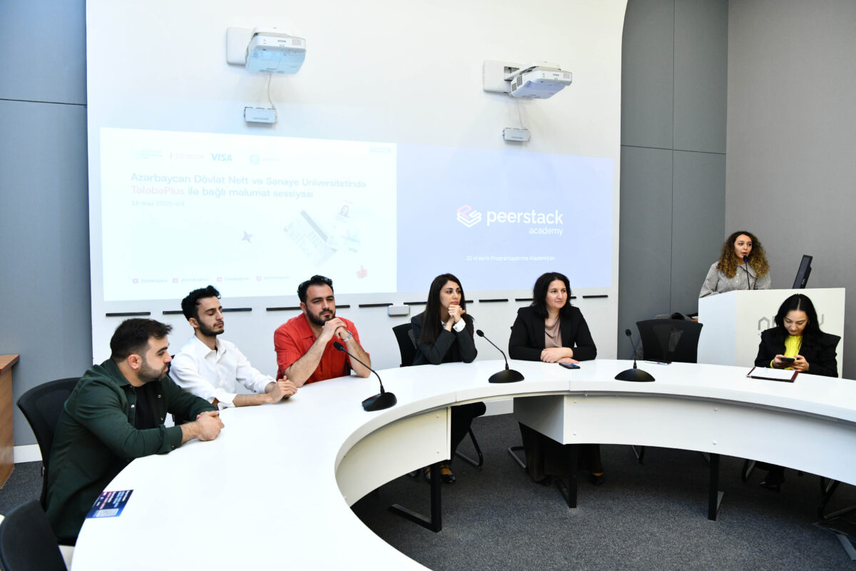 ADNSU-da “TələbəPlus” kartı ilə bağlı infosessiya keçirilib