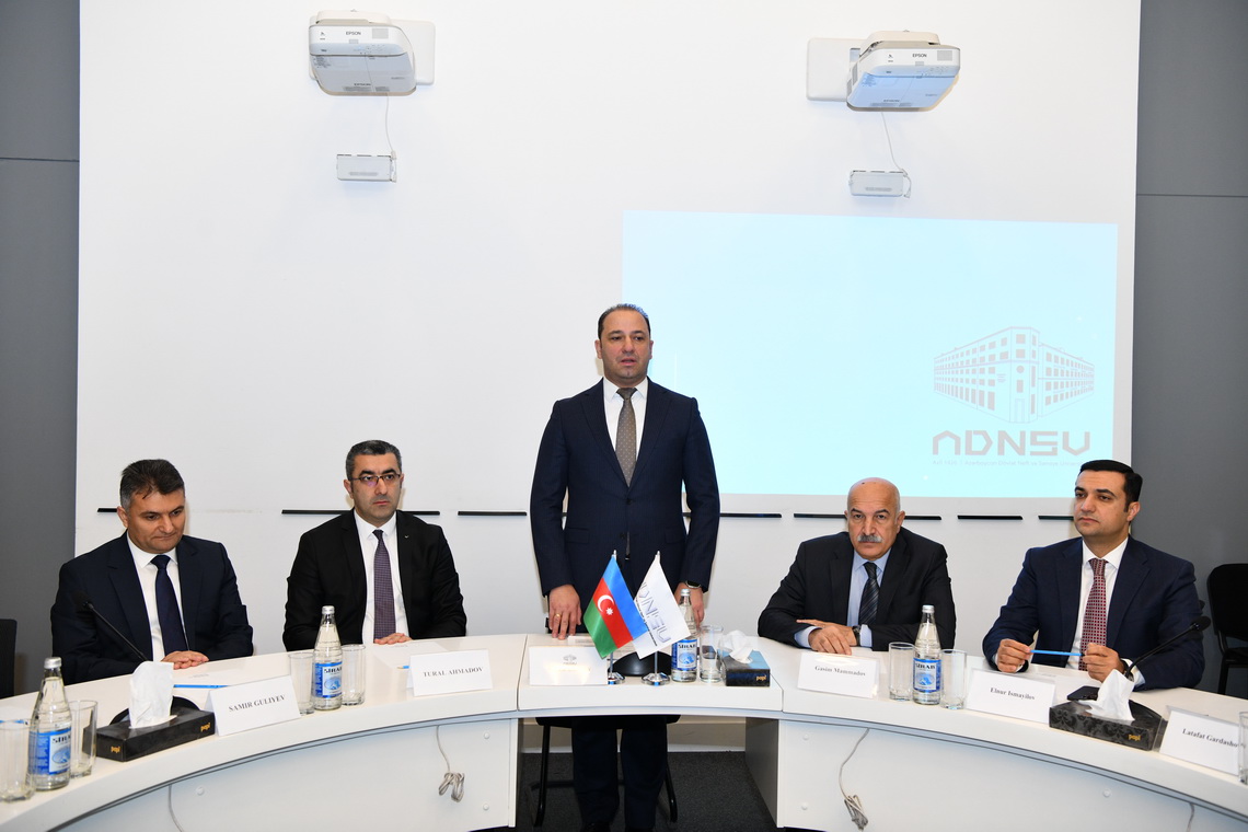 ADNSU-da TKTA-nın nümayəndələri ilə birlikdə görüş keçirilib 