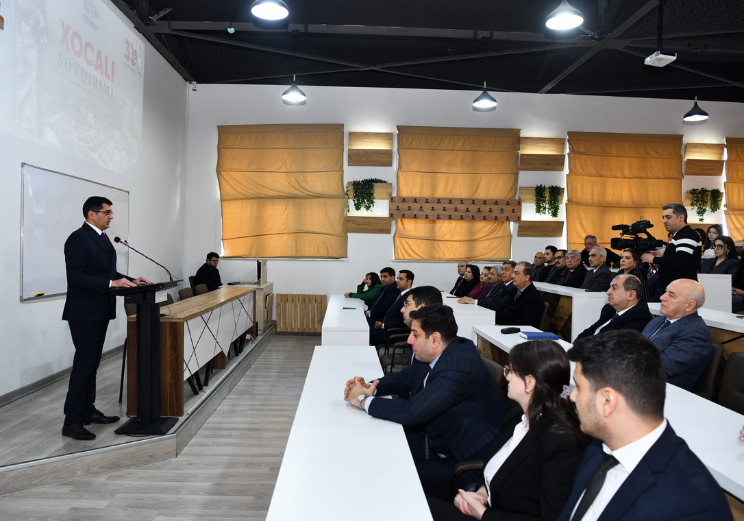 ADNSU-da Xocalı soyqırımının 33-cü ildönümü anılıb 