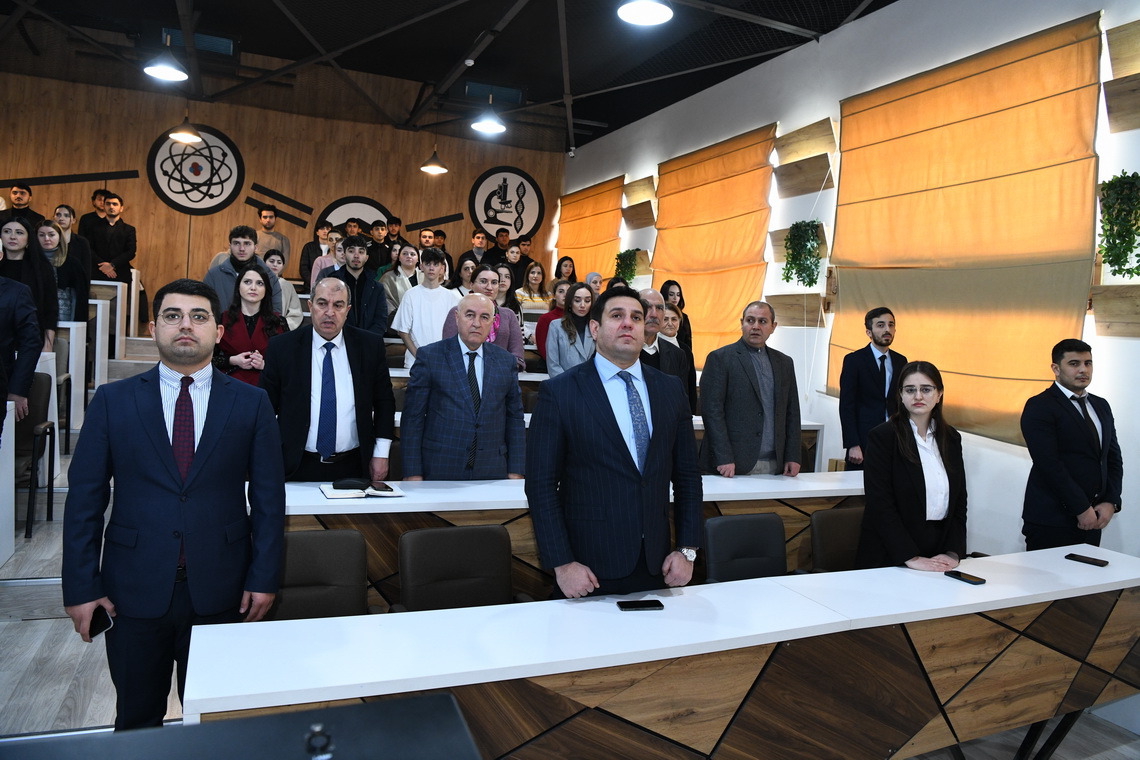 ADNSU-da Xocalı soyqırımının 33-cü ildönümü anılıb