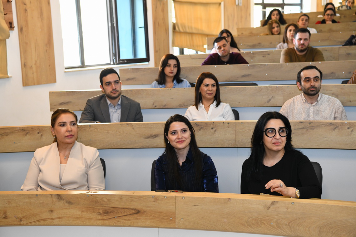 ADNSU-da “Yüksəliş” müsabiqəsinin qalibləri ilə görüş keçirilib