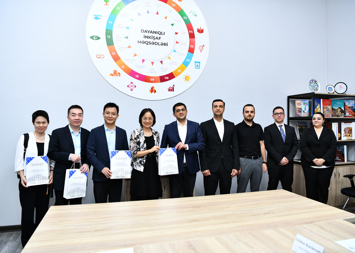 ADNSU ilə Çin universitetləri arasında təhsil və elm sahəsində əməkdaşlıq müzakirə edilib 