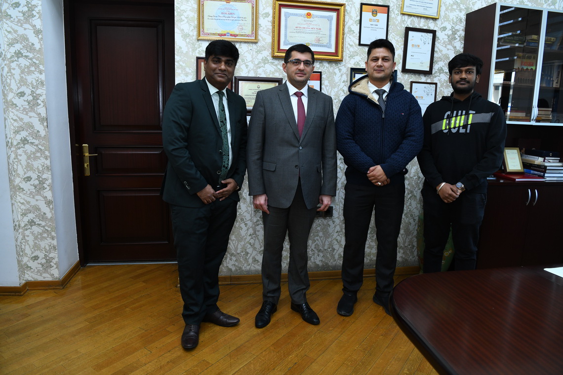 ADNSU ilə Hindistanın O.P.Jindal Qlobal Universiteti arasında əməkdaşlıq imkanları müzakirə olunub