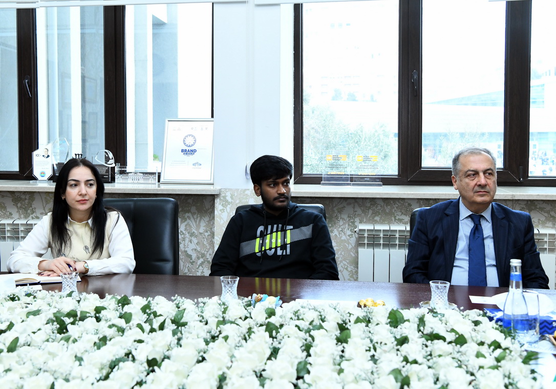 ADNSU ilə Hindistanın O.P.Jindal Qlobal Universiteti arasında əməkdaşlıq imkanları müzakirə olunub