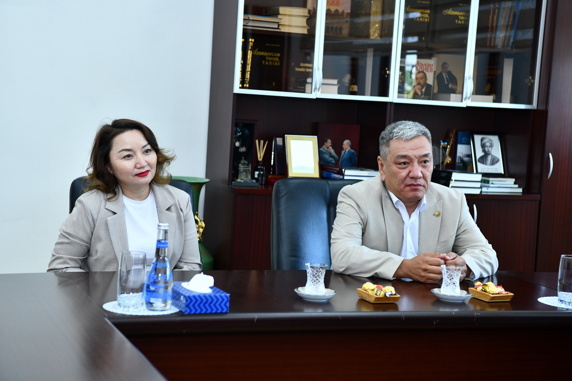 ADNSU ilə Satbayev Universitetinin əməkdaşlığı genişlənir