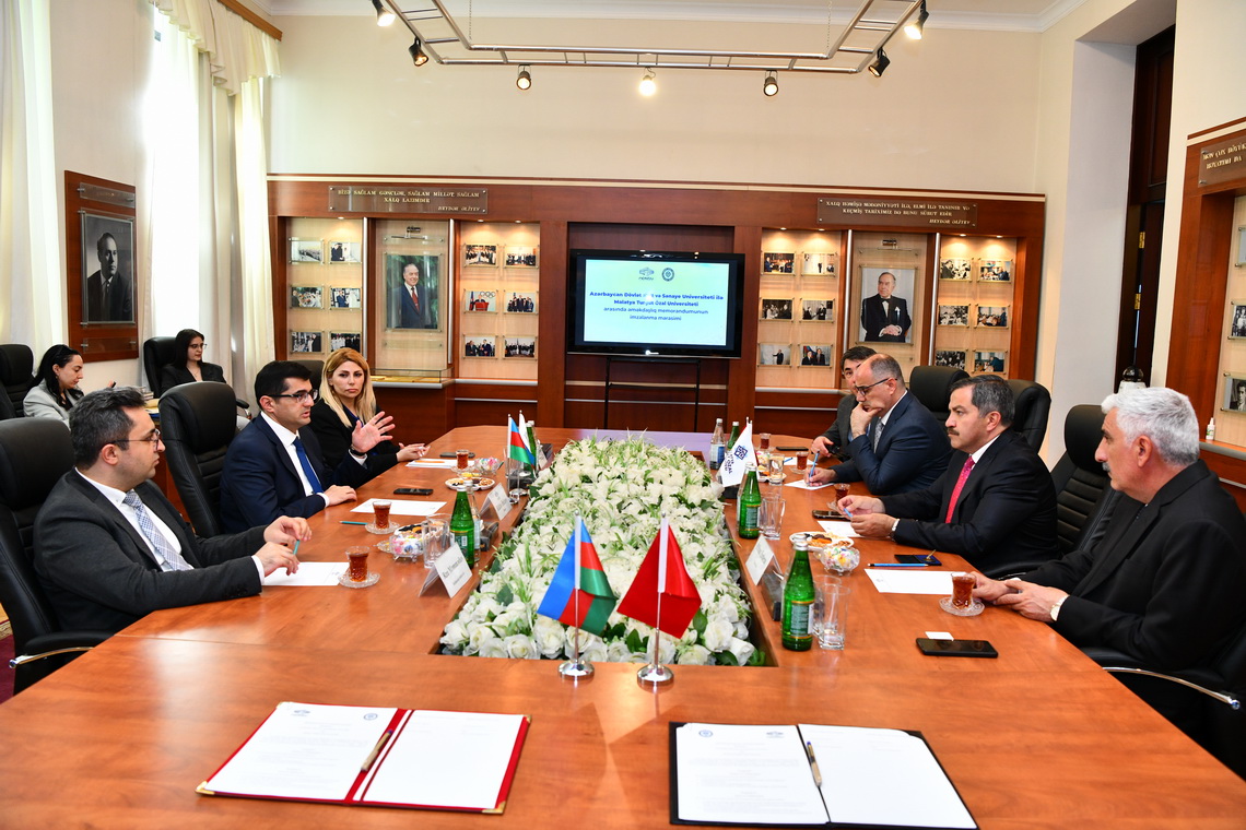 ADNSU Malatya Turgut Özal Universiteti ilə əməkdaşlıq edəcək