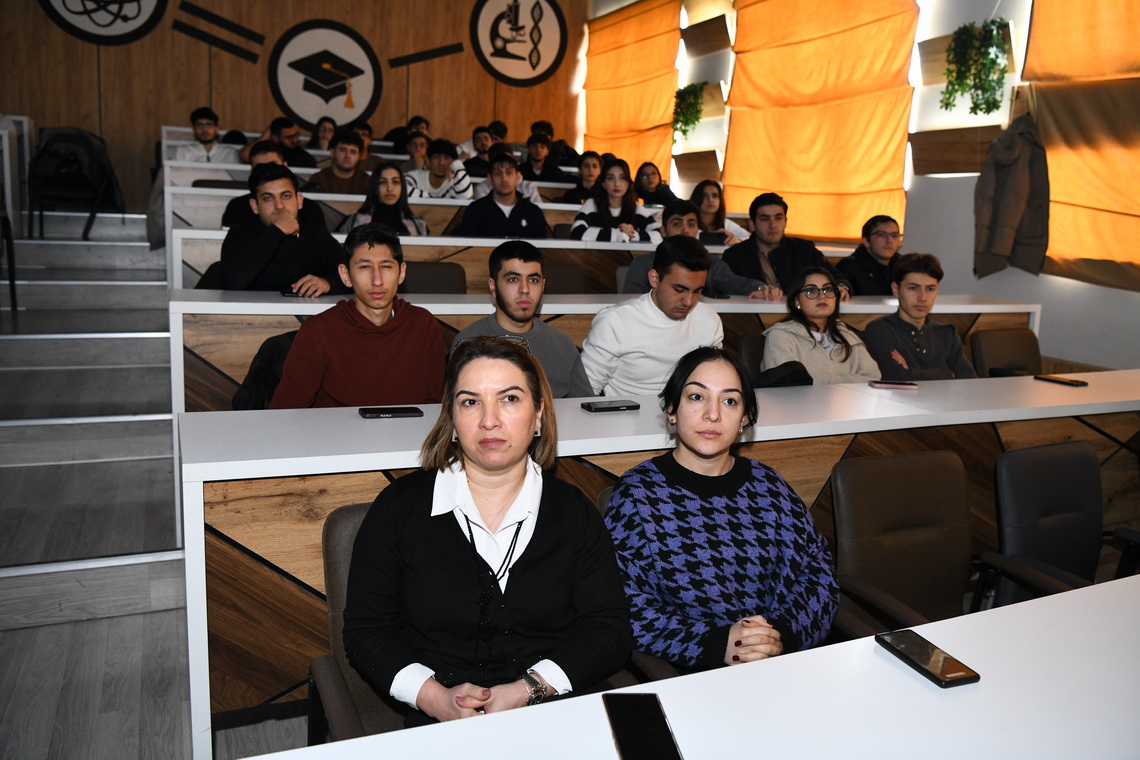 ADNSU-nun SABAH qruplarının tələbələrinə kibertəhlükəsizlik mövzusunda təlim keçirilib