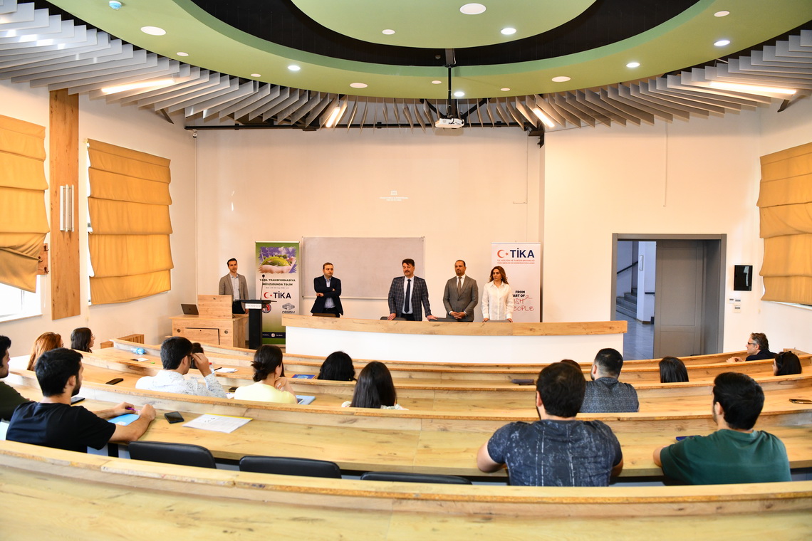 ADNSU tələbələri beynəlxalq layihədə iştirak ediblər 