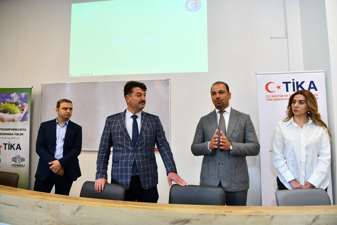 ADNSU tələbələri beynəlxalq layihədə iştirak ediblər