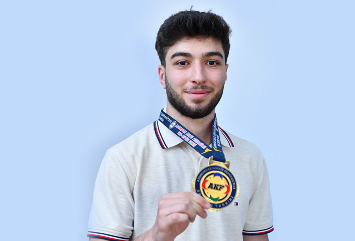 ADNSU tələbəsi reytinq turnirində karate üzrə çempion olub 