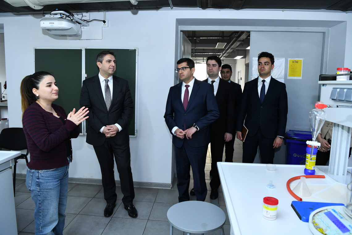 ADNSU və Dövlət Su Ehtiyatları Agentliyi arasında əməkdaşlıq görüşü keçirilib