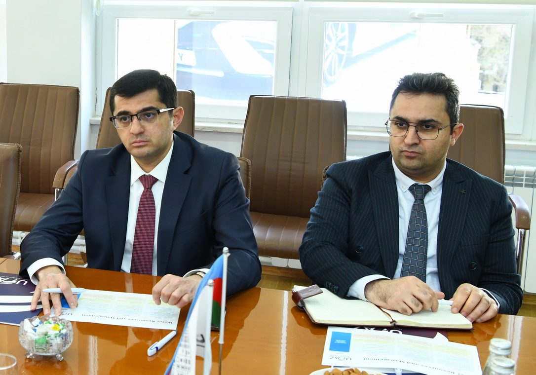 ADNSU və Dövlət Su Ehtiyatları Agentliyi arasında əməkdaşlıq görüşü keçirilib