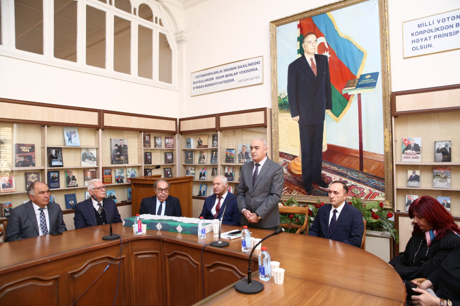 ADPU-da “Cəfər Cabbarlı. Seçmə dram əsərləri” kitabı təqdim edilib 