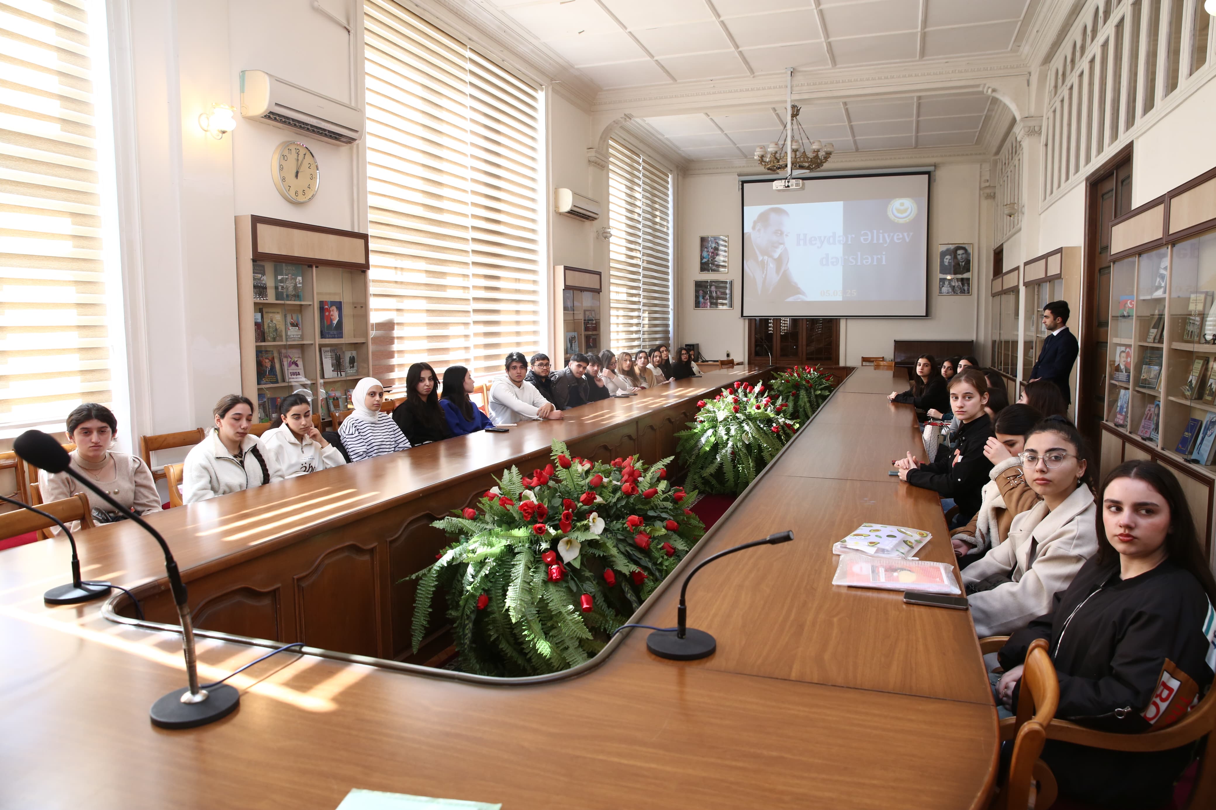 ADPU-da “Heydər Əliyev dərsləri” davam edir