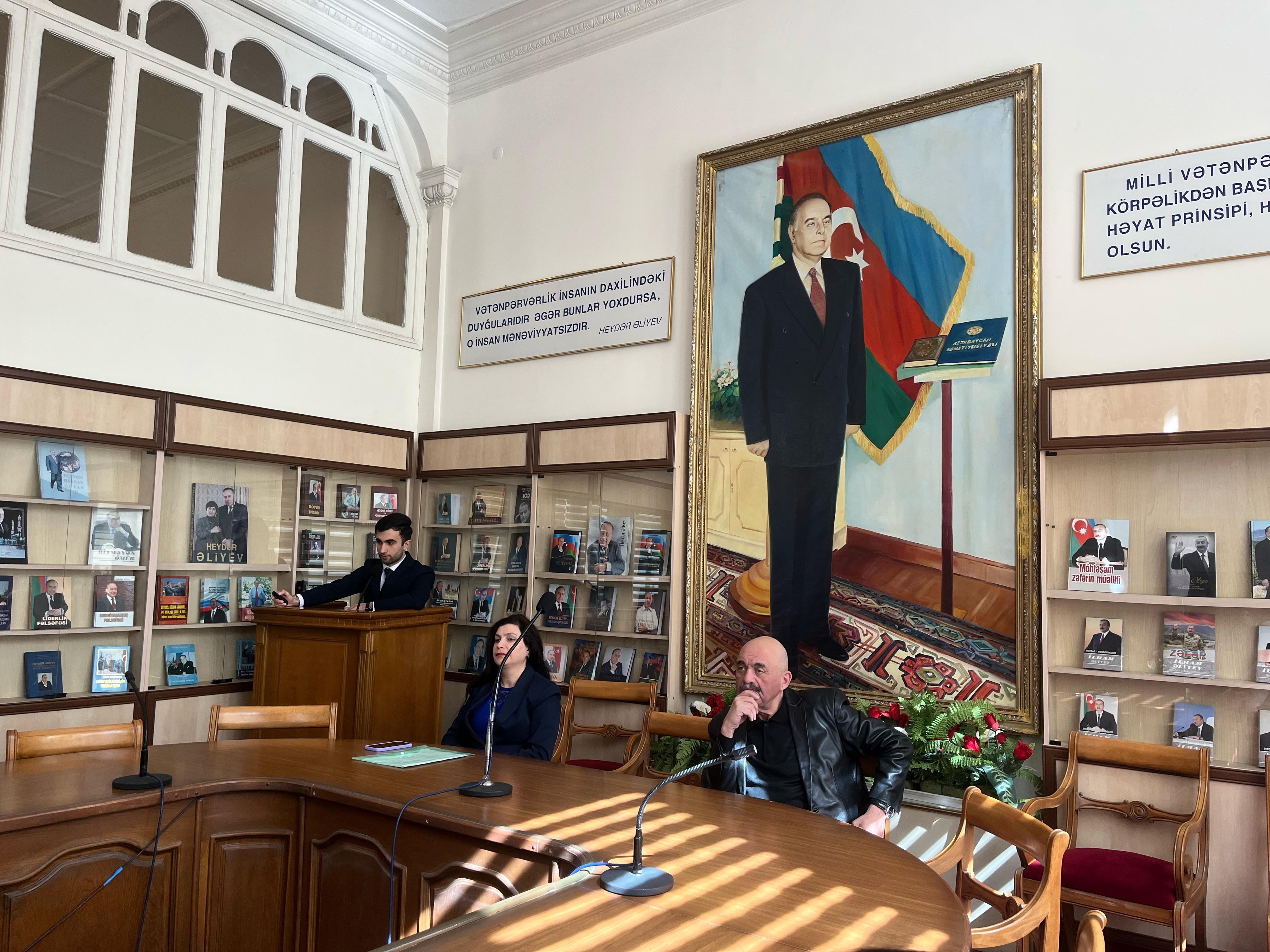 ADPU-da “Heydər Əliyev dərsləri” davam edir