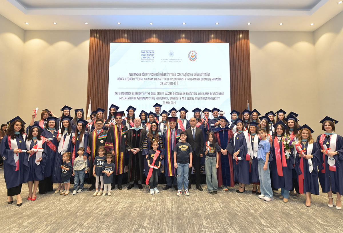 ADPU-da ikili diplom magistr proqramının IV məzun buraxılışı keçirilib 
