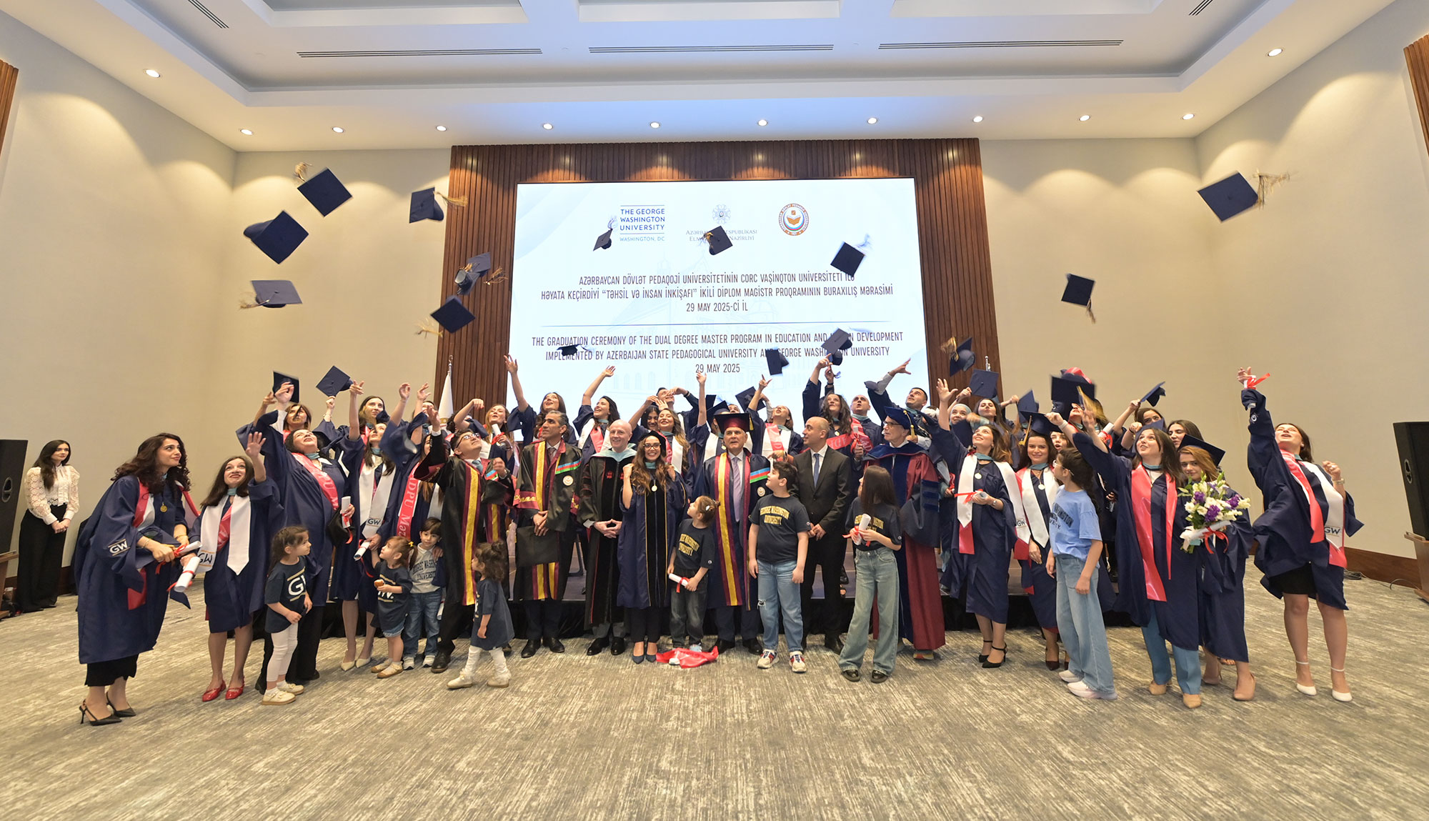 ADPU-da ikili diplom magistr proqramının IV məzun buraxılışı keçirilib