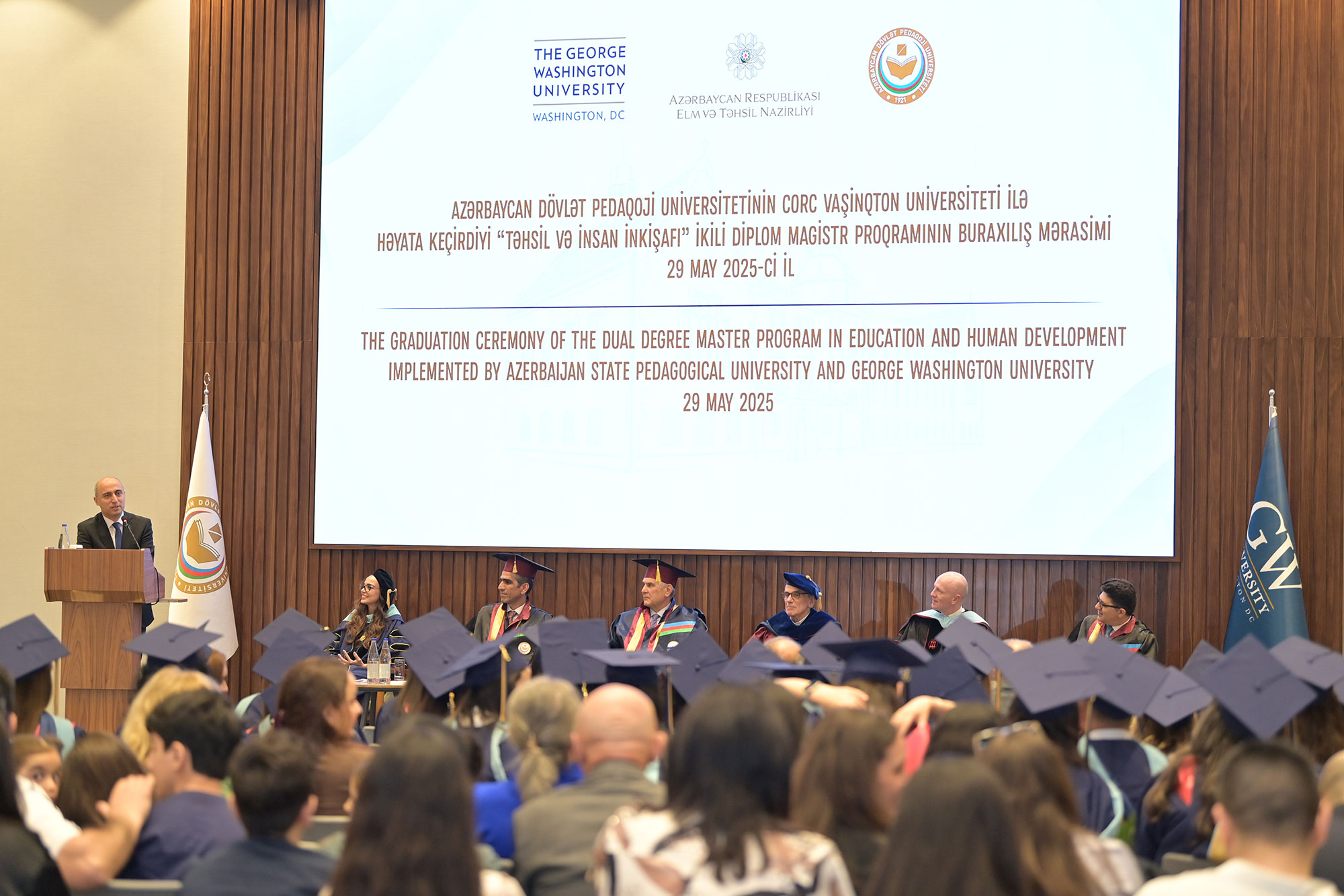 ADPU-da ikili diplom magistr proqramının IV məzun buraxılışı keçirilib