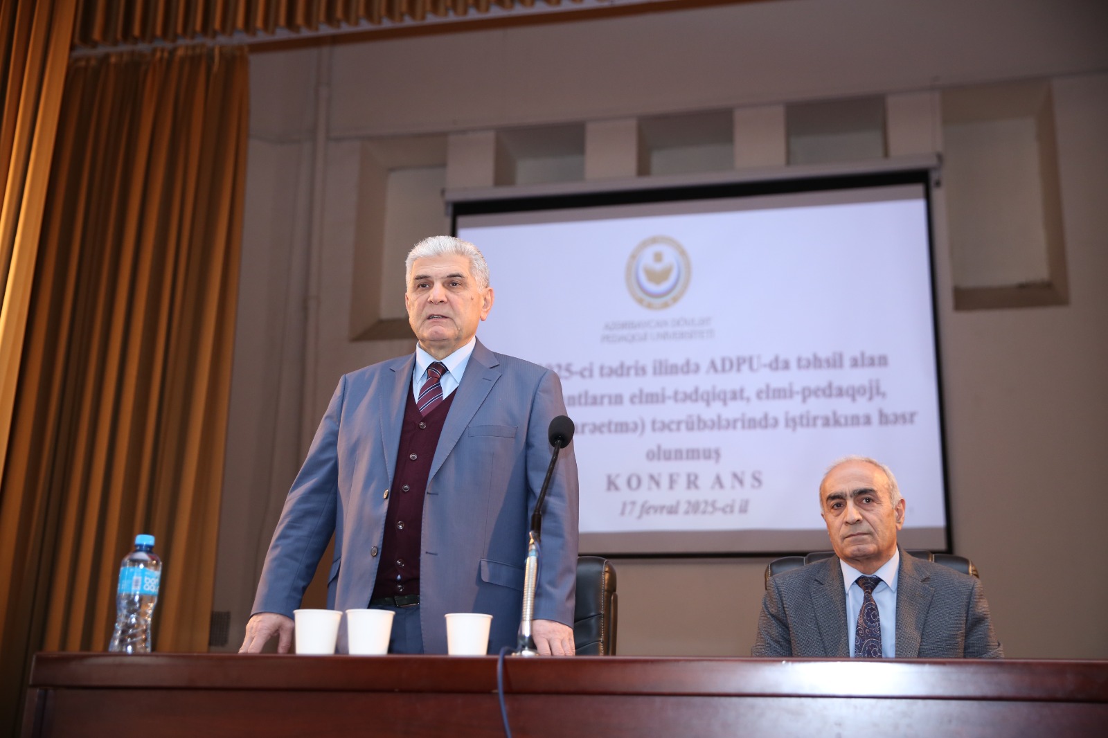 ADPU-da magistrantların təcrübə prosesinə start verilib 