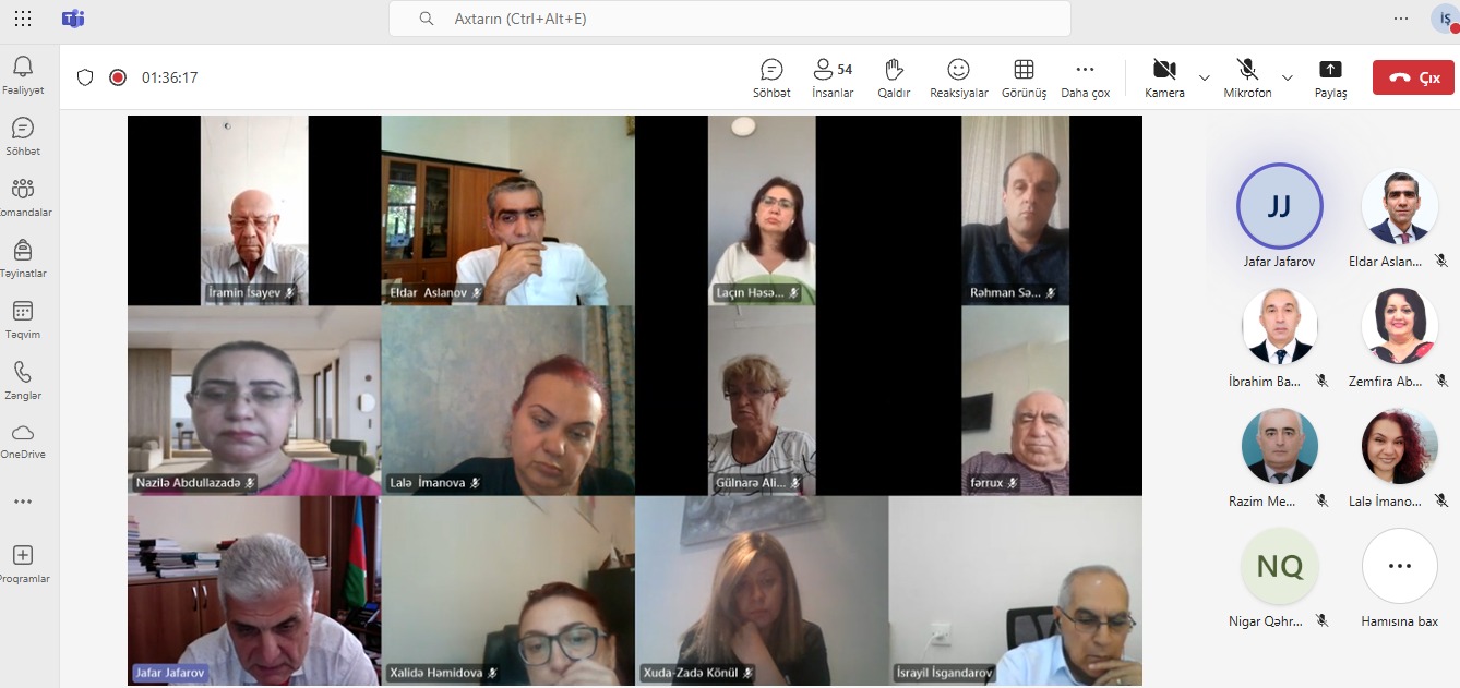 ADPU-da magistratura səviyyəsində yeni təhsil proqramları ilə bağlı iclas keçirilib