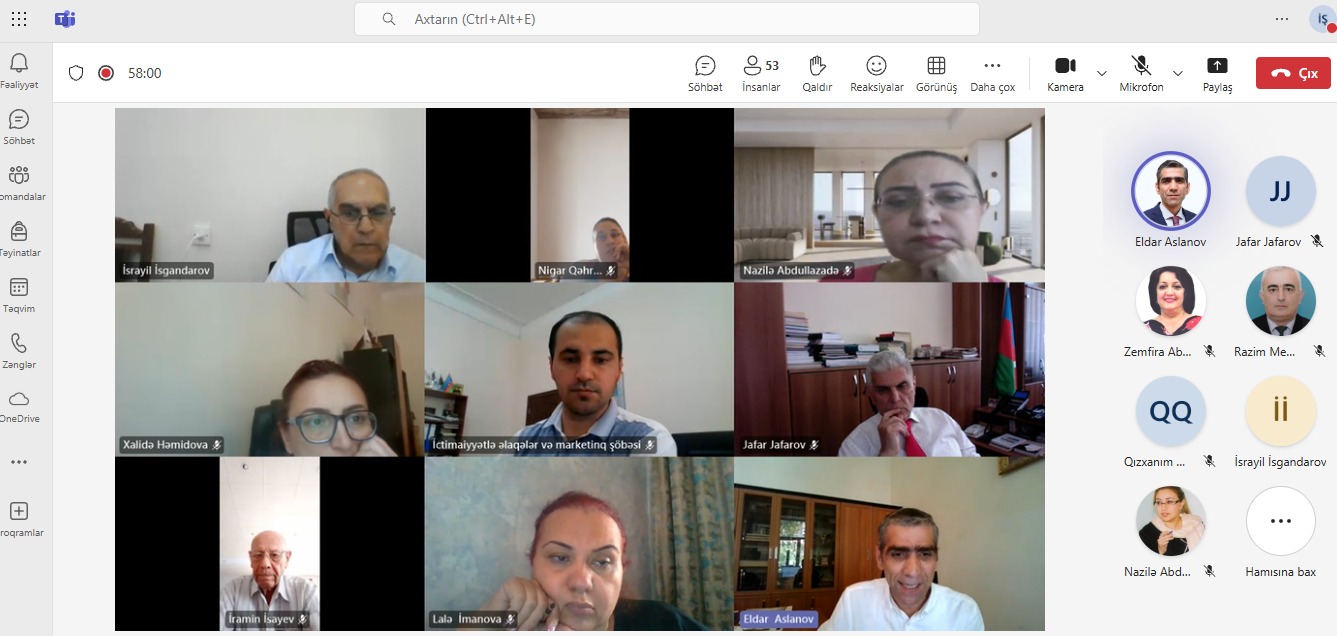 ADPU-da magistratura səviyyəsində yeni təhsil proqramları ilə bağlı iclas keçirilib